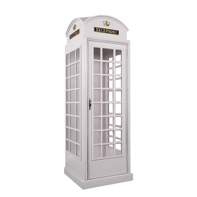White British Phone Booth Life Size Statue LM Treasures - GP