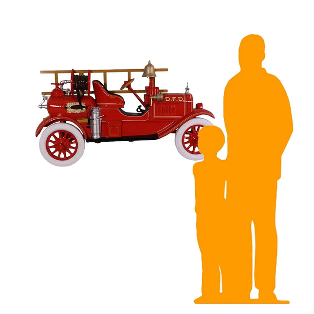 Fire Truck Wall Decor Statue LM Treasures - GP