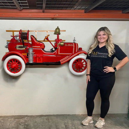 Fire Truck Wall Decor Statue LM Treasures - GP