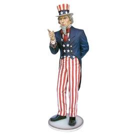 Uncle Sam Life Size Statue - LM Treasures 