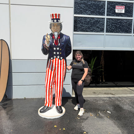 Uncle Sam Life Size Statue