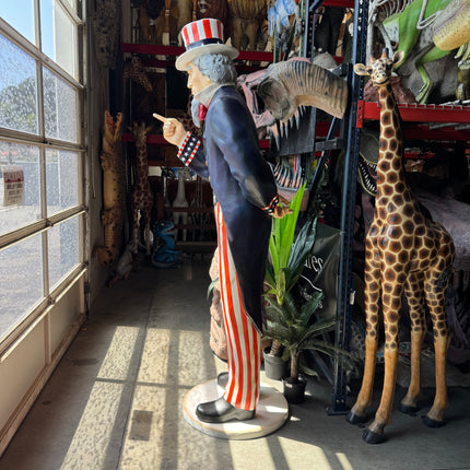 Uncle Sam Life Size Statue