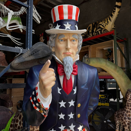 Uncle Sam Life Size Statue