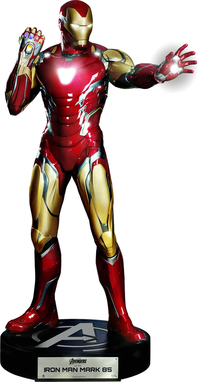 Iron Man Avengers: Endgame Iron Man Mark 85 Life Size Statue - LM Treasures