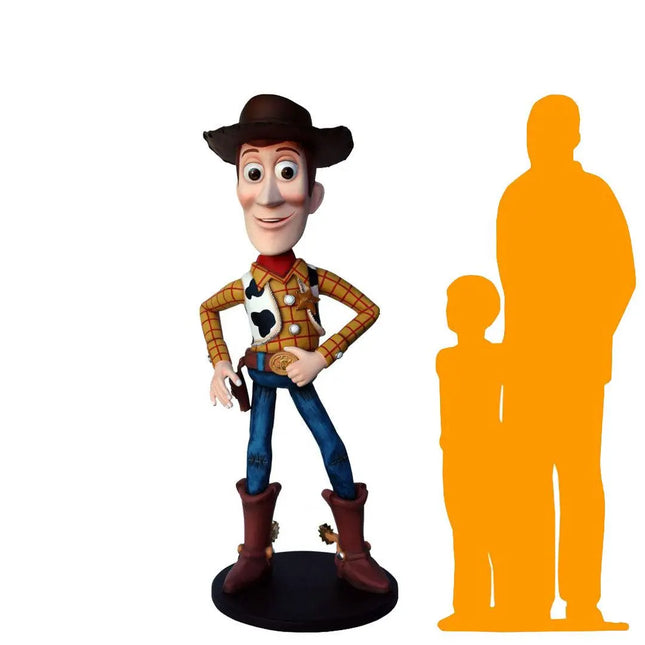 Skinny Cowboy Life Size Statue LM Treasures - A