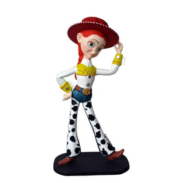 Skinny Cowgirl Life Size Statue - LM Treasures 