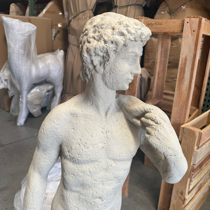 David on Base Life Size Statue