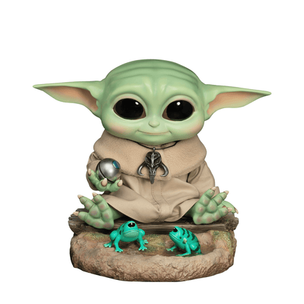 Star Wars The Mandalorian Grogu Egg Attack Statue