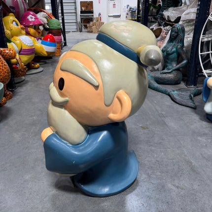 Old Man Avatar Japanese Character Store Display "Eyes Open" - Pre-Owned LM Treasures - P