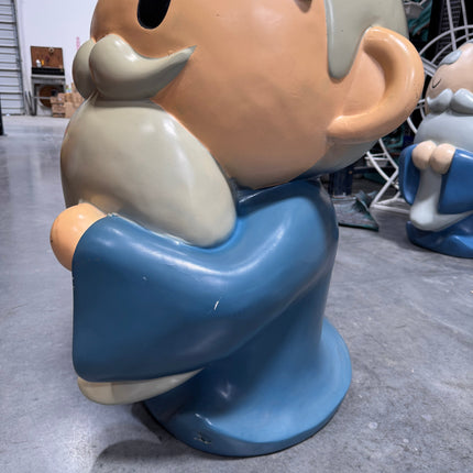 Old Man Avatar Japanese Character Store Display "Eyes Open" - Pre-Owned LM Treasures - P