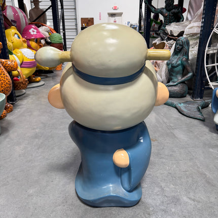 Old Man Avatar Japanese Character Store Display "Eyes Open" - Pre-Owned LM Treasures - P