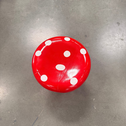 Small Red Mushroom Child's Stool Statue LM Treasures - PT
