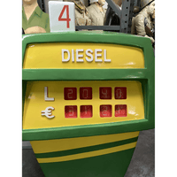 Gas Pump Green Life Size Statue - LM Treasures 