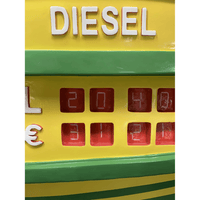 Gas Pump Green Life Size Statue - LM Treasures 