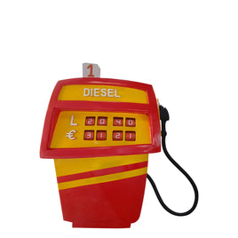 Gas Pump Red Life Size Statue - LM Treasures 