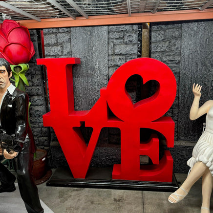 Love Sign Over Sized Statue - LM Treasures 