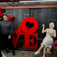 Love Sign Over Sized Statue - LM Treasures 