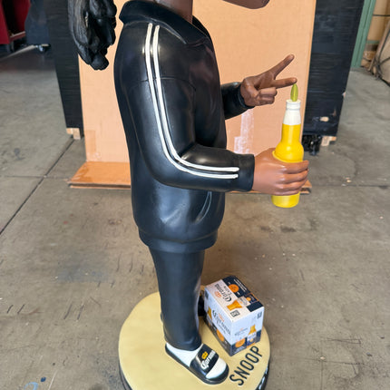 Snoop Dogg In Black Sweatsuit Corona Bobblehead Statue