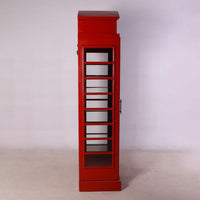 British Phone Booth Cabinet Statue - LM Treasures 