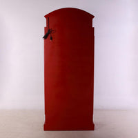 British Phone Booth Cabinet Statue - LM Treasures 