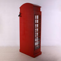 British Phone Booth Cabinet Statue - LM Treasures 