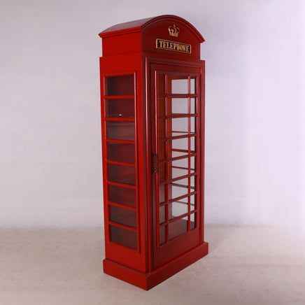 British Phone Booth Cabinet Statue - LM Treasures 