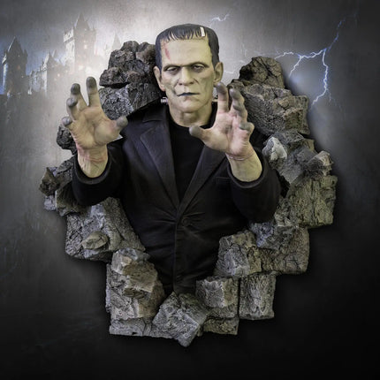 Frankenstein's Monster 1:1 Life Size Wall Decor Bust Statue LM Treasures - HC
