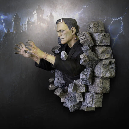 Frankenstein's Monster 1:1 Life Size Wall Decor Bust Statue LM Treasures - HC