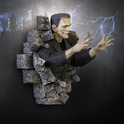 Frankenstein's Monster 1:1 Life Size Wall Decor Bust Statue LM Treasures - HC