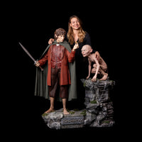 Lord of the Rings Set of 2 Frodo and Gollum 1:1 Life Size Statues