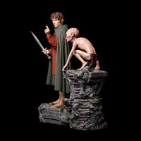 Lord of the Rings Set of 2 Frodo and Gollum 1:1 Life Size Statues
