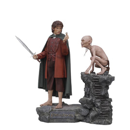 Lord of the Rings Set of 2 Frodo and Gollum Life Size Statues - LM Treasures 