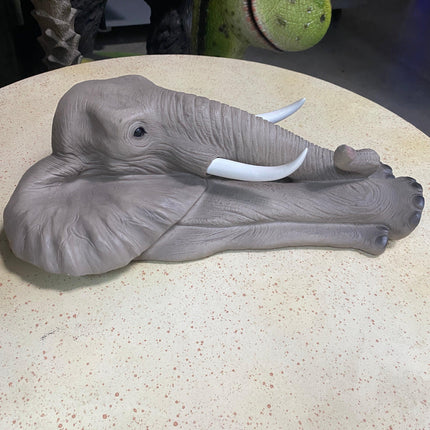 Elephant Behemoth Wall Decor Statue - LM Treasures 