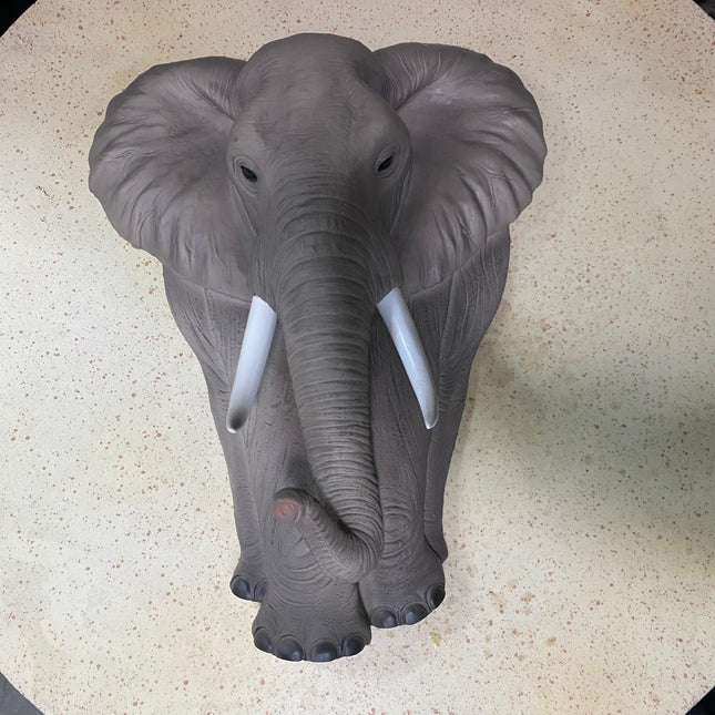 Elephant Behemoth Wall Decor Statue - LM Treasures 