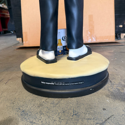 Snoop Dogg In Black Sweatsuit Corona Bobblehead Statue