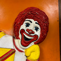 Pre-Owned McDonalds Wall Panel Sign Statue - LM Treasures 