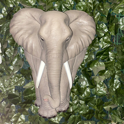 Elephant Behemoth Wall Decor Statue - LM Treasures 