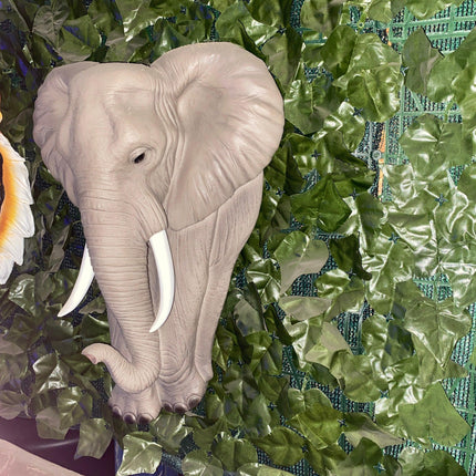 Elephant Behemoth Wall Decor Statue - LM Treasures 