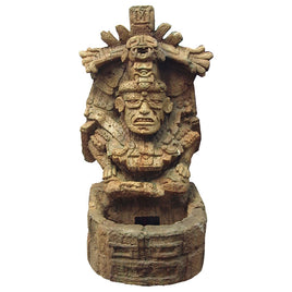 Fountain Inca Aztec Prop Resin Wall Decor - LM Treasures 