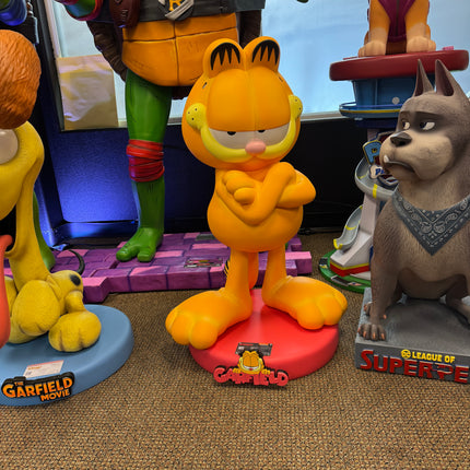 Comic Garfield Life Size Statue