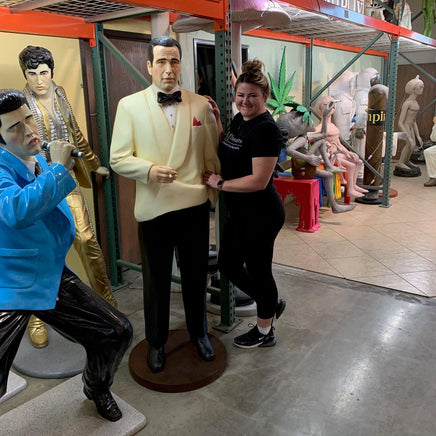 Actor Bogart Life Size Statue - LM Treasures 