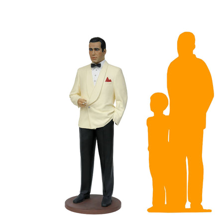Actor Bogart Life Size Statue - LM Treasures 