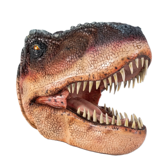 T-Rex Dinosaur Head Medium Life Size Statue LM Treasures - GP