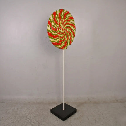 Swirl Lollipop Over Sized Statue