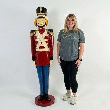 Toy Soldier Life Size Christmas Statue LM Treasures - H
