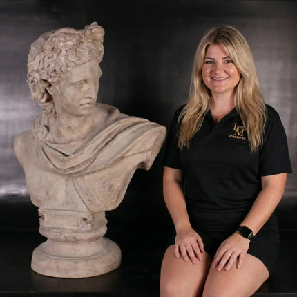 Julius Caesar Bust Life Size Statue LM Treasures - H