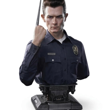Terminator 2 T-1000 Life Size Bust Statue (Robert Patrick) Queen Studios LM Treasures - QS
