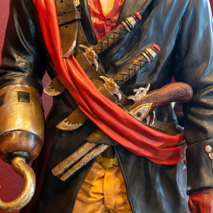 Pirate Captain Hook Life Size Statue LM Treasures - A