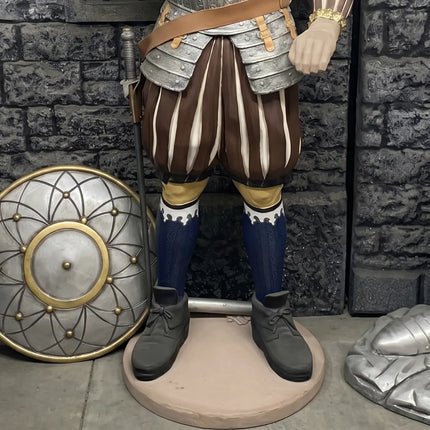 Spanish Knight Life Size Statue LM Treasures - A