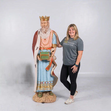 Nativity King Gaspar Christmas Life Size Statue